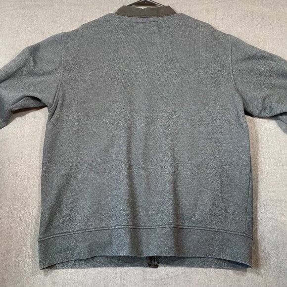 Dravus Gray & Black Cardigan Jacket Button Front Dual Chest Pockets Mens size XL - Picture 6 of 10